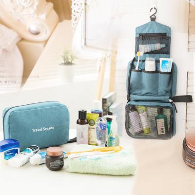 China Cosmetic Organizer For Toiletry Kit Insert Beauty Shower Necessaries Travel Pocket Holder Fashion Women Toiletry Makeup Filter for sale