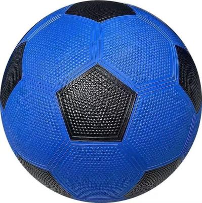 China Rubber Custom Your Own Logo High Quality Football High Bounce Rubber Toy Soccer Ball for sale