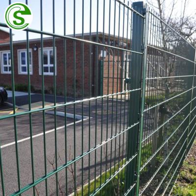 China 8/6/8 Double Rigid Modern Green Vinyl Coated Welded Decorative Wire Mesh Easily Assembled For Sale for sale