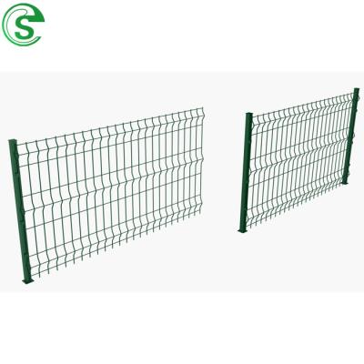 China Easily Assembled Fence Panels Nylofor 3D With Complete Post And Bracket Fence System for sale