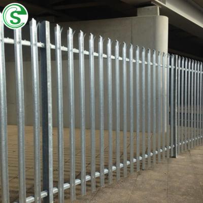 China Factory Supply Easily Assembled Security Metal Fencing Palisade Fence For Garden/Factory/Playground for sale