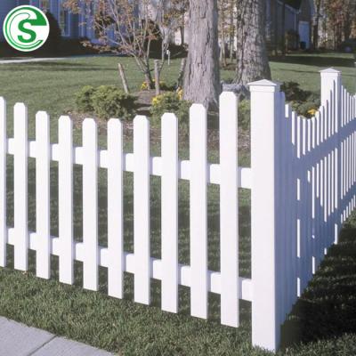 China Easily Assembled Professinal Vinyl PVC Fencing , Durable White Picket Privacy Fence for sale