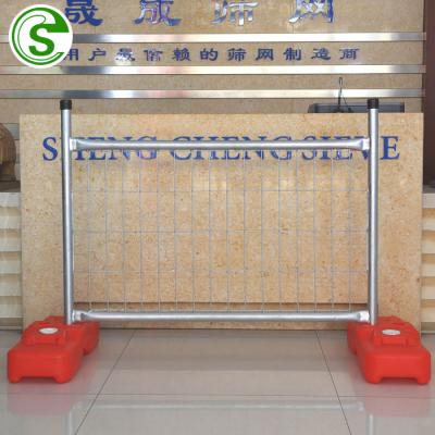 China Easily Assembled 2.1 x 2.4m Galvanized Outdoor Event Fence Used Temporary Fence Price for sale