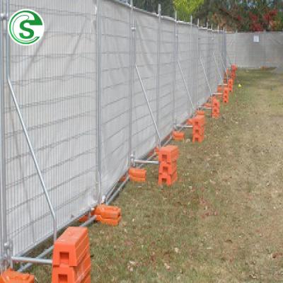 China Easily Assembled Popular Temporary Fence Industrial Production Garden Durable Galvanized Temporary Fence for sale