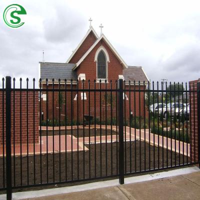 China China Factory Easily Assembled Hot Dip Galvanized Steel Fence for sale