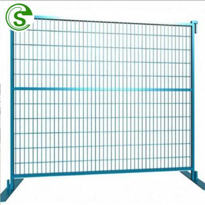 China Manufacturer Easily Assembled Factory Price Durable And Anti-Rust Recalled Welded Check Barrier Canada Temporary Fence for sale