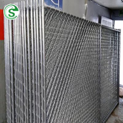 China Easily Assembled Hot Galvanized Chain Link Wire Mesh Temporary Fence Panel for sale