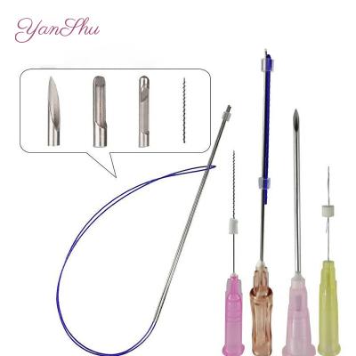 China Safe Double Needle Threads For Cara Eyebrow Lift for sale