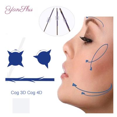 China Sterile factory direct sale made in pdo wire face korea secret line lift and decrease double chin Cog3-1 23G*38mm for sale