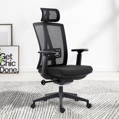 China Home Office Adjustable Furniture High-Back Computer Chair (Height) Comfortable Office Chairs for sale