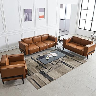 China Home Office Leather Sofa Set Modular Furniture for sale