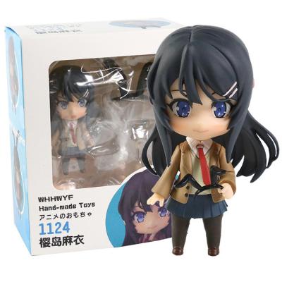 China Cartoon Toy Rascal Does Dream Not Bunny Girl Senpai Mai Sakurajima Action Figure Collectible Model 1124 Toy Doll Gift for sale