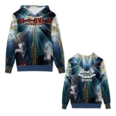 China 5 Styles Anime Hoodies Death Note Cosplay Breathable Japanese Graphic Sweatshirt Pullover Unisex Male Hoodie for sale