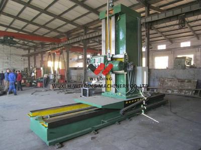 China Manual Box Beam End Face Milling Machine Blue / Green For Seam Preparation for sale