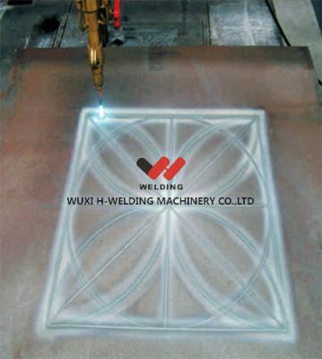 China Stable Single Side CNC Flame Plasma Cutting Machine Custom With Siemens / Schneider for sale