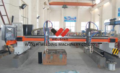 China Orange Industrial CNC Flame Plasma Cutting Machine High Speed 12000mm/min for sale