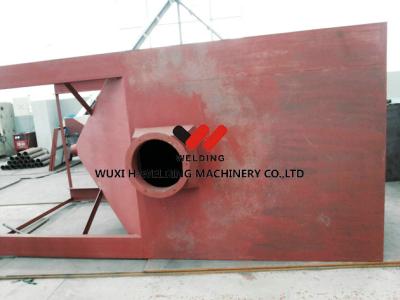 China Welding / Steel Plate Pipe Chamfering Machine For Cleaning And Blasting for sale