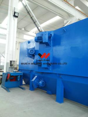 China Automatic Shot Blasting And Cleaning Machine For Steel Plate / Sheet And H Beam for sale