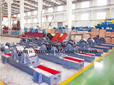 China 10 Ton Vessel / Tank Welding Rotators Bolt , VFD Rotary Cntrol Loading for sale