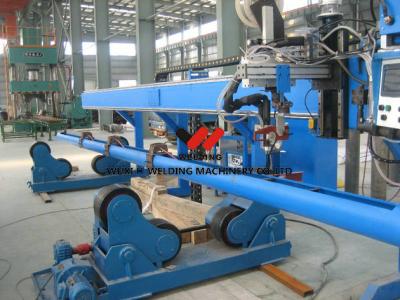 China PU roller anti abrasion Aligning Pipe Rotators 50T Automated Welding Equipment for sale