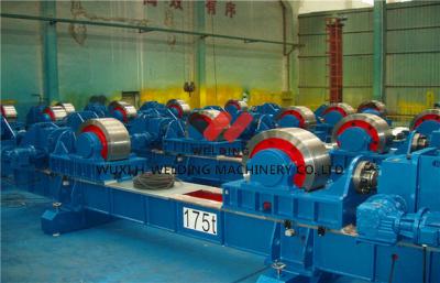 China 60000kg Steel / Rubber Welding Roll Rotator With Lubrication System for sale