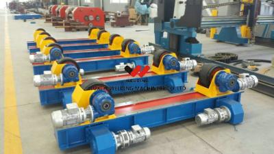 China Bolt Adjustable Welding Rotator 5T For Tank / Pipe / Vessel Welding for sale