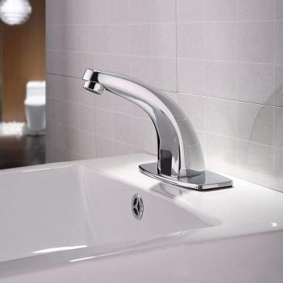 China Sense Faucets Motion Activated Sink Faucet Electronic Hands Free Touchless Bathroom Mixer for sale