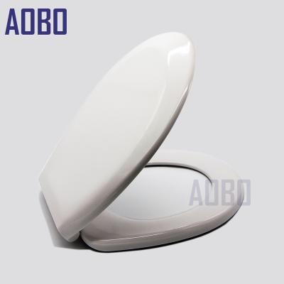 China Slow-End Toilet Seats Duroplast European Standard Toilet Seat For Family, Fits All Toilets for sale