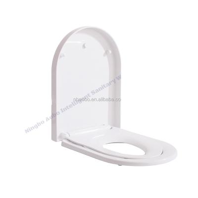 China Removable OEM/ODM Children's Toilet Seats Kids Ring Family PP Toilet Seat In Wrap Above U Shaped Design for sale