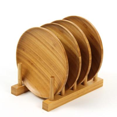 China Hot Selling Wooden/Bamboo Multi-Functional Wooden/Bamboo Rack Hot Selling Wooden Cup Rack Dish Rack Kitchen Cup Holder Viable For Kitchen for sale