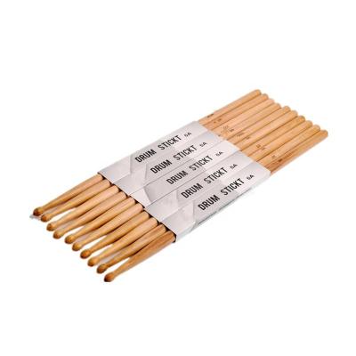 China Eco-Friendly Miniature Drum Sticks Professional Arborea Wooden Hickory Drumstick Drum Sticks for sale