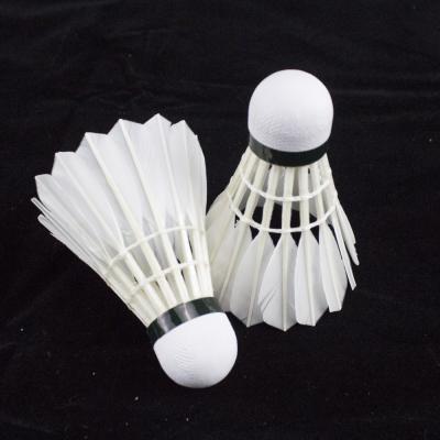 China Professional tournament / super quality shuttlecock OEM duck feather badminton trainning for tournament for sale