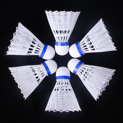 China Plastic Training Nylon Badminton Shuttlecock For Training for sale