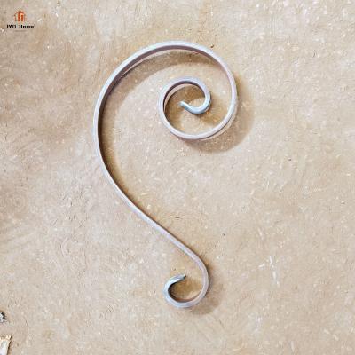 China Ornamental Accessories Easily Assembled Wrought Iron S Scrolls Manufacturer for sale