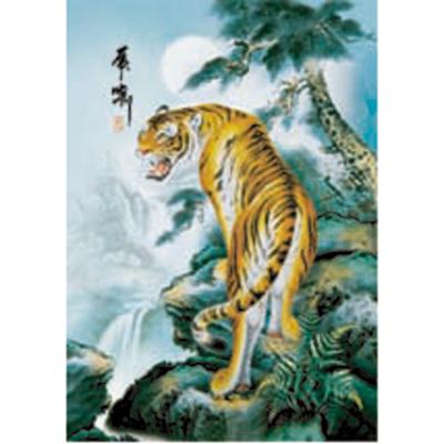 China Modern Wholesale Printing Tiger 3D Lenticular Wall Painting for sale