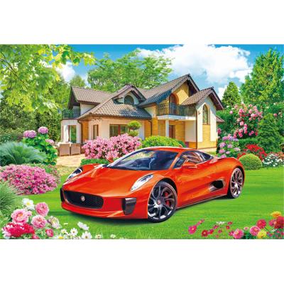 China Waterfall Painting 2021 High Quality China Made Fashion Custom Wall Home Car Poster Printing for sale