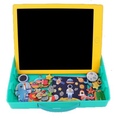 China One Key Removal Fast Delivery Kids Graphic Drawing Board Tablet Electronic LCD Writing Tablets with Calendar with Magnetic for sale