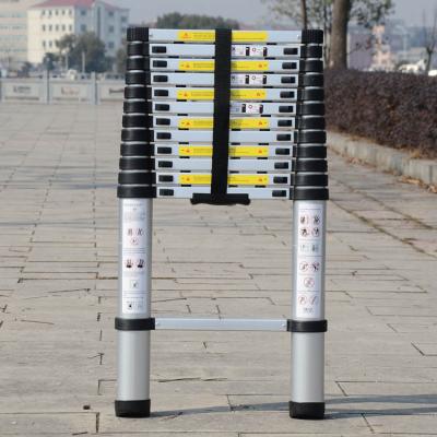 China Telescopic Ladders 3.8m 13 Steps Lightweight Telescoping Ladders for sale