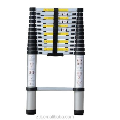 China Easy Portable Folding Ladders 2.9m Finger Protection Aluminum Ladder for sale