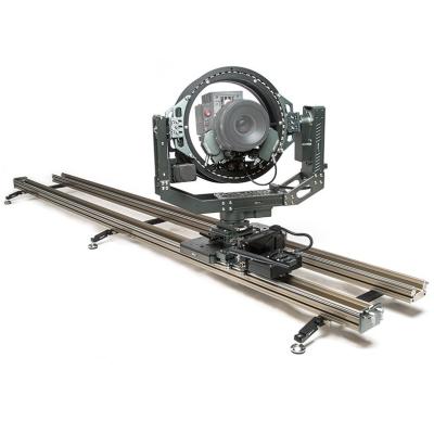 China High Strength Aluminum Alloy G6S Dual Track Trolley High Speed ​​Camera Remote Control Slider With 3D Head Dual Follow Focus For DSLR Camcorder for sale