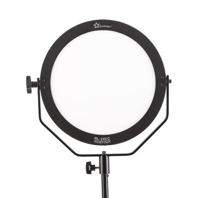 China 3200K-5600K LED Ring Light Photography Camera Video Studio Lights RL-24VC for sale