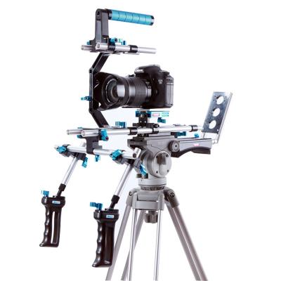 China Aluminum Alloy +plastic Dslr Shoulder Mount Installation DSLR Camera Kits for sale