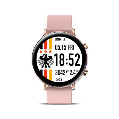 China Karen M Newest Private Mold Touch Screen GW33 Smartwatch Waterproof Smart Watch IP68 Sports Tracker For Women for sale