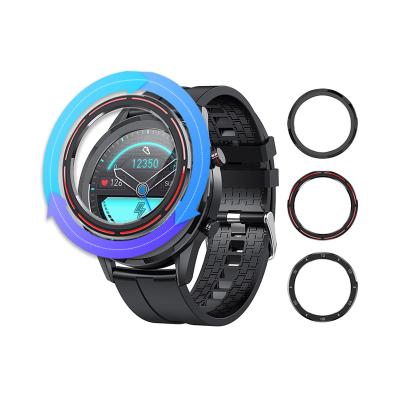 China Magic Smart Watch KM02 Fitness Tracker 2021 Temperature Reloj Inteligente OEM DIY Touch Screen Smartwatch KM02 For IOS Android Phone for sale