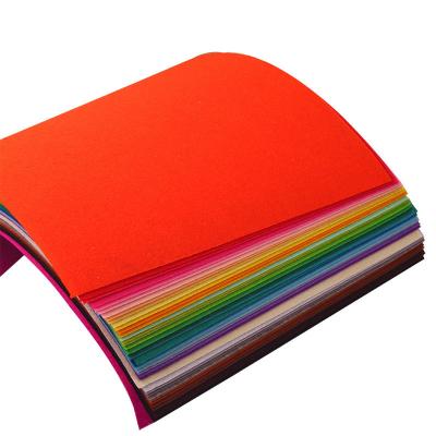 China Mothproof Colorful Polyester Soft New Zealand Wool Customized Thickness Non Woven Fabric Sheet Nonwoven Craft Felt Paper for sale