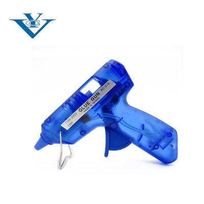 China Unrated Home Decoration 10W Mini Melt Transparent Hot Glue Gun for sale