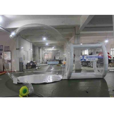 China Large Bubble Tent Decoration House Bubble Outdoor Clear Inflatable Tent Hotel Outdoor Bubble Tent With Bathroom for sale