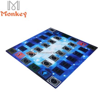 China HEATED MONKEY Poker Mat Neoprene Card Game Playmat With Custom Design for sale