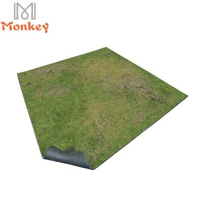 China Large Size Full Color Printing HOT Playmat Wargame Battle Rubber Mat for sale