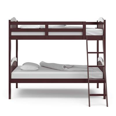 China Easy Assemble Durable High Quality Functional Children's Solid Wooden Bunk Beds for sale